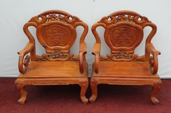 Thanh Lý Ghế Phòng Ngủ Gỗ Gõ Đỏ Đẹp Xuất Sắc