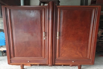 Tủ Quần Áo Cũ Xưa Gỗ Lim Xanh